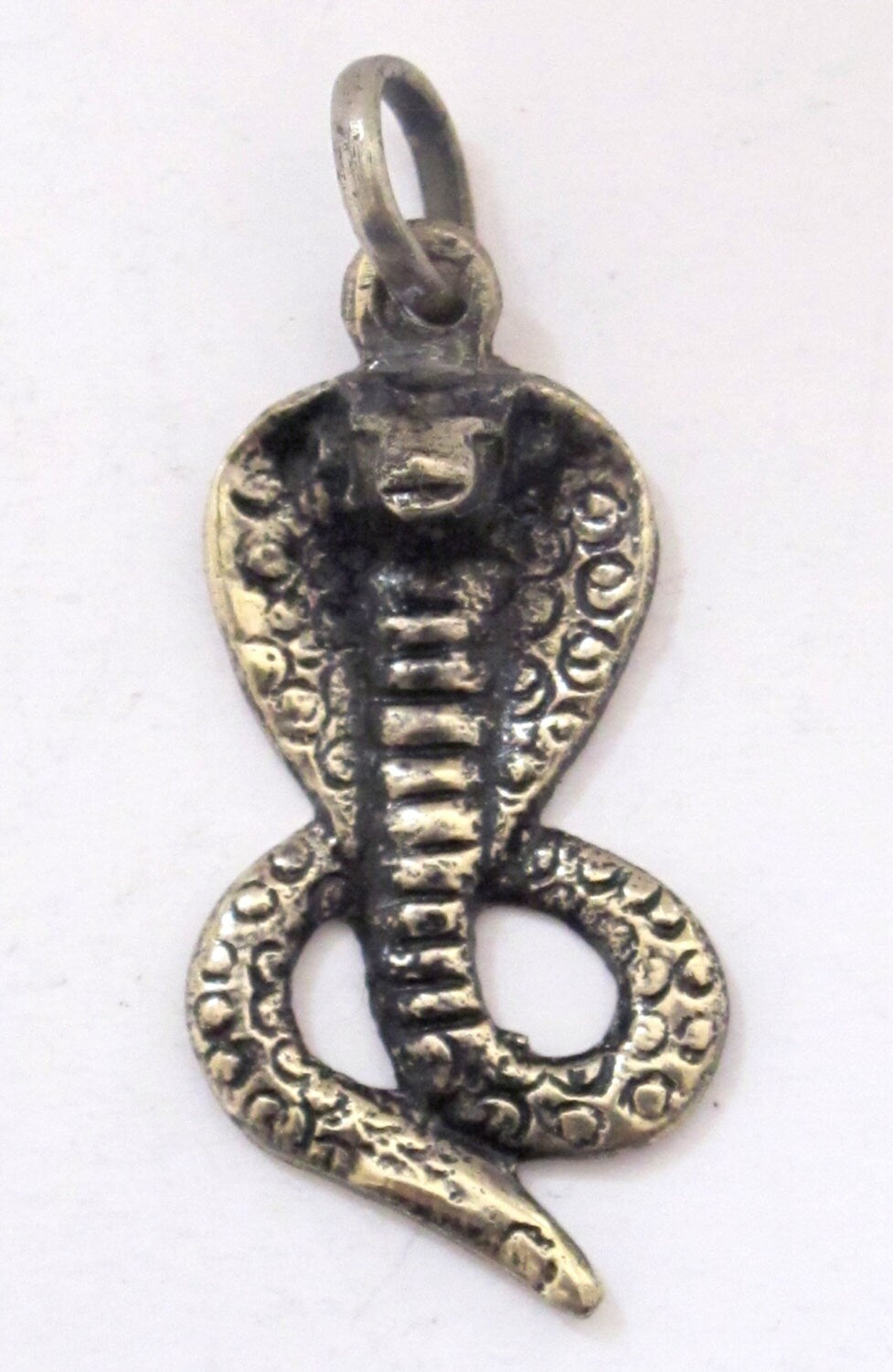 Tibetan Silver plated small size Snake pendant - CP031A