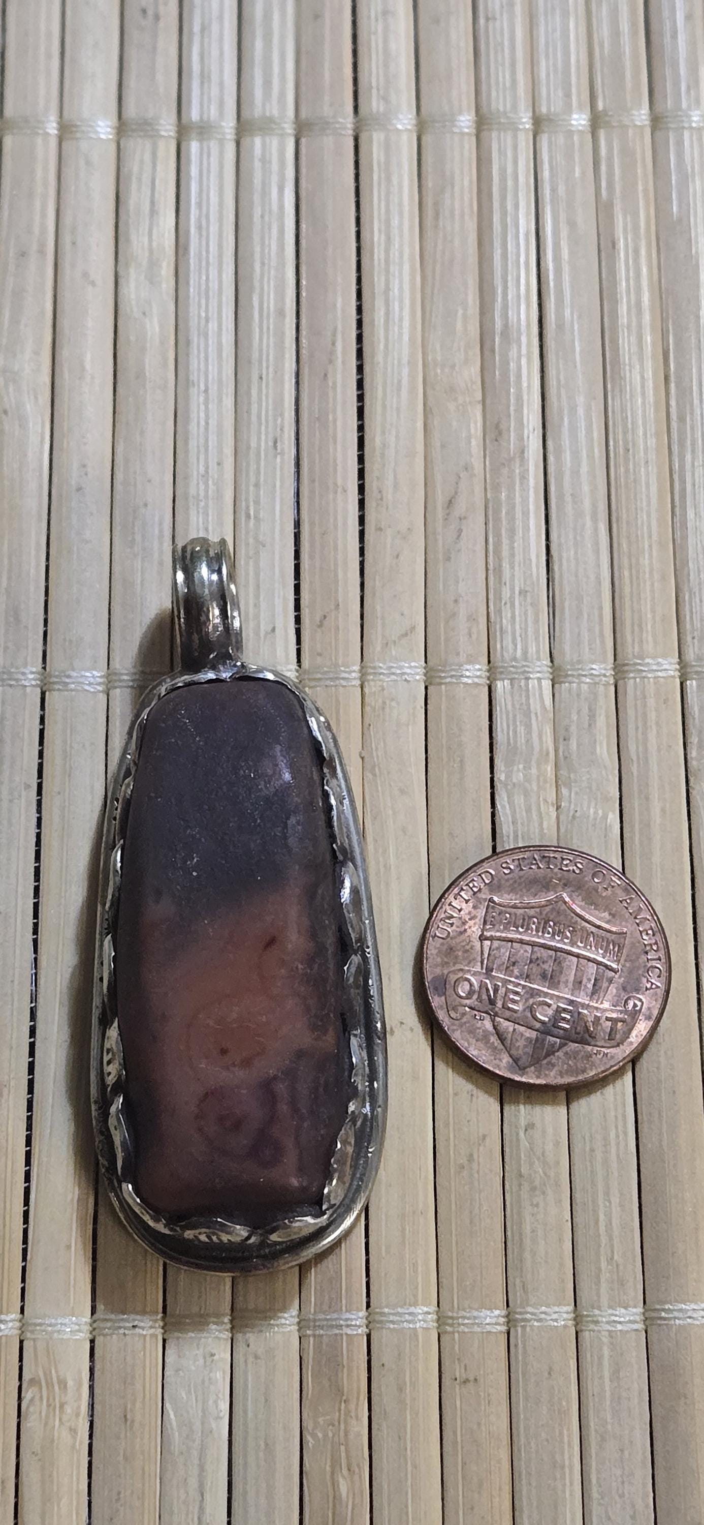 Himalayan rustic brown carnelian gemstone Pendant with antiqued Tibetan finish foral repousse Nepal artisan jewelry pendant PM004M