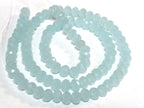 1 strand 15 inches long - 6 mm size Faceted rondelle shape AB color crystal glass beads - AB052