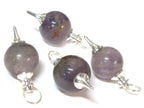 1 pendant - Natural amethyst gemstone point pendant - PM549