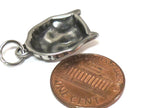 1 Pendant - Tibetan Buddha face stainless steel small size charm pendant - PM553A