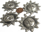 Tibetan Sun Face Pendant | Beautiful Antiqued Silver Finish Sun Design Charm | Nepal Pendant CP016