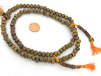 108 mala BEADS - Tibetan 108 horn recycled cattle bone mala beads with guru bead and counters mala - horn beads - ML129A