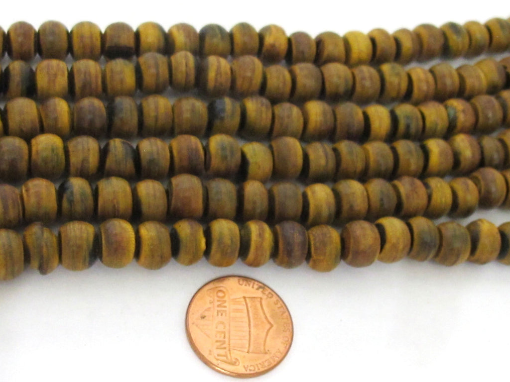 20 BEADS - Tibetan horn bone beads - ethnic nepal recycled horn beads rondelle shape 8 mm size nepal beads tibetan beads - ML129B