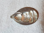 Gorgeous large size Oval shape Tibetan Buddha pendant antiqued silver finish Nepal - CP061