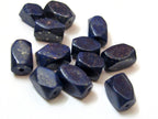 6 Beads- Ethnic Nepal Lapis Lazuli facet cut good quality gemstone beads - 6 beads - BD165