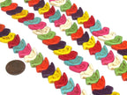 10 beads - mix colors bird shape howlite beads - GM205Ks