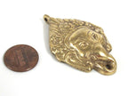 Ganesha Pendant - Shri Ganesha hindu lord Ganesha brass pendant jewelry supply Ganpati Ganeshji Ganesh solid brass pendent Nepal - CP141
