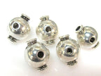 3 Guru beads - Tibetan large 3 hole Guru beads 14 mm x 18 mm - GB050