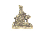 1 Pendant - Large size Hindu Lord Shiva Pashupatinath seated posture brass pendant from Nepal - CP128 custom design copyright Nepalbeadshop