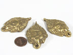 Ganesha Pendant - Shri Ganesha hindu lord Ganesha brass pendant jewelry supply Ganpati Ganeshji Ganesh solid brass pendent Nepal - CP141