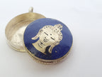 Beautiful Tibetan Buddha face Box Pendant - PM148c Nepalbeadshop