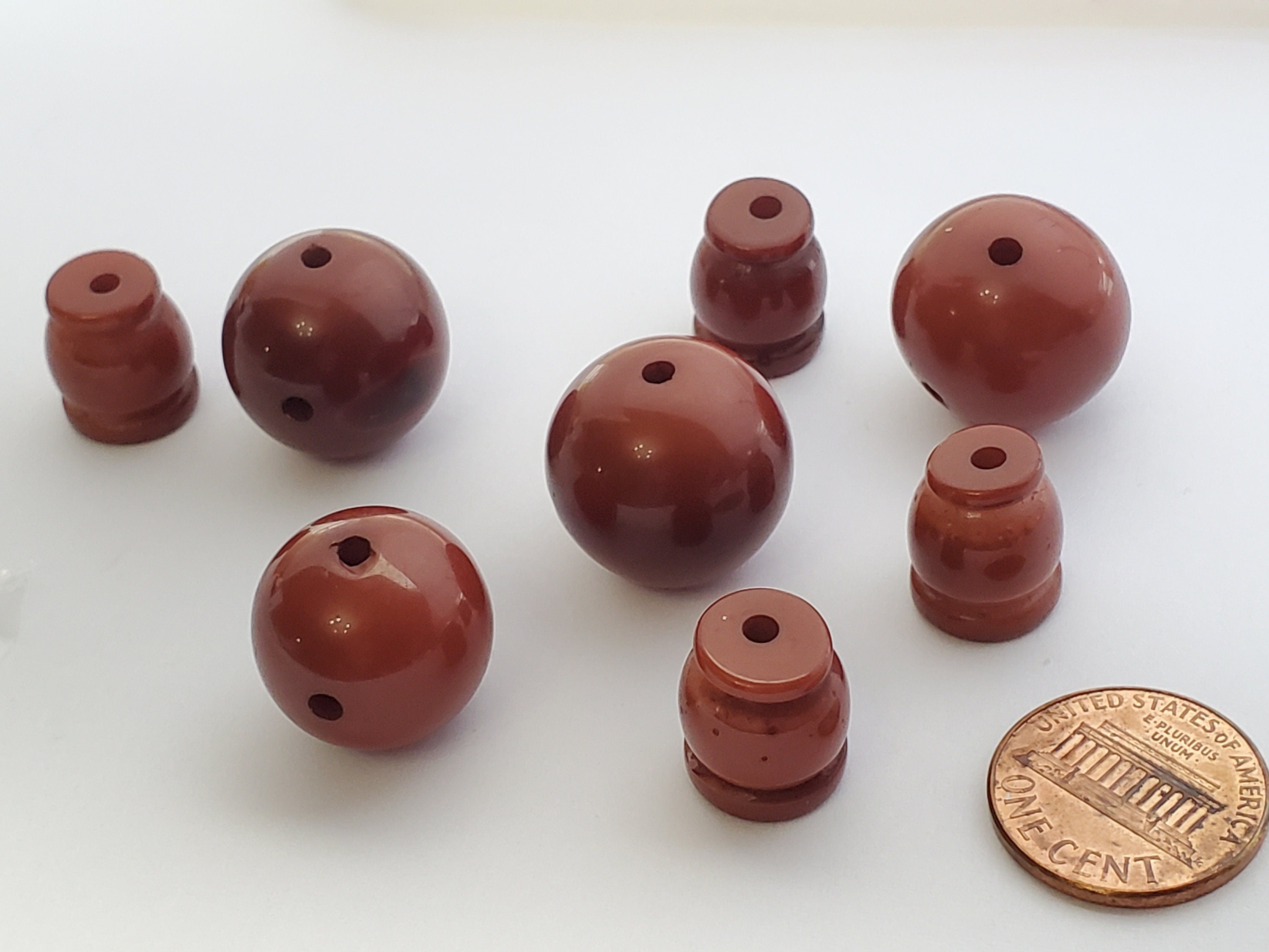 1 Guru bead - Large round 18 -19 mm recycled cattle bone horn Tibetan Guru bead 3 hole bead with column bead - GB079G