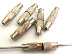 Barrel tube wire clasps - 5 pieces - 15 mm - BD223