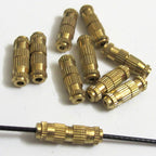 Barrel tube wire clasps - 5 pieces - 13 mm - BD228