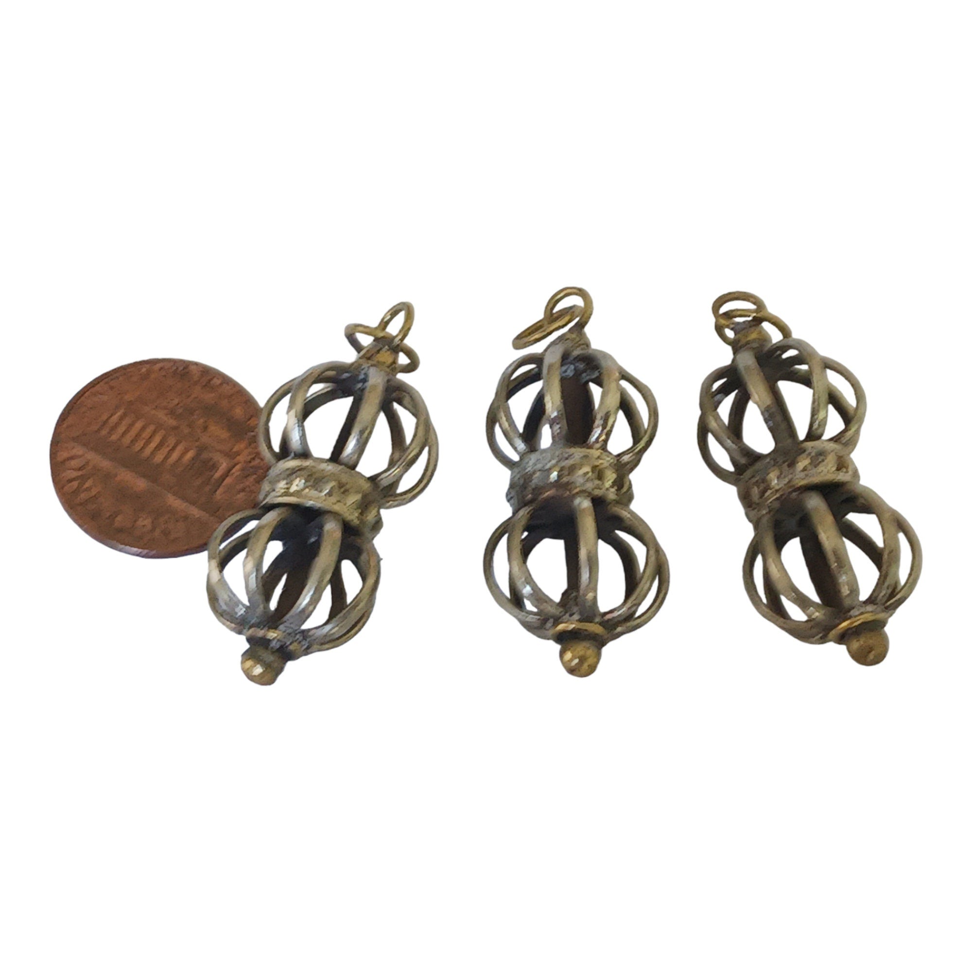 Ethnic Tibetan vajra dorje pendant - CP135K