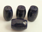 Thick Afghan lapis lazuli drum shape beads - GM183 - 1 bead