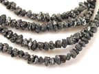 10 very tiny beads - Very Small tiny size Natural raw rough black diamonds nugget beads- rough black diamonds beads -GM198