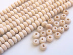 50 spacer tulsi Beads - Extra Small tiny size mala spacer natural tulsi basil mala beads 4 mm size - NB097