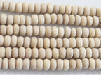 50 spacer tulsi Beads - Extra Small tiny size mala spacer natural tulsi basil mala beads 4 mm size - NB097