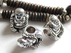 Large hole Tibetan Buddha bead - 1 bead - BD326