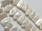 20 beads- Unique Arrow head shape Natural freshwater pearls beads- PL010