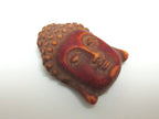 Earthy Brick tone Buddha focal pendant bead -1 bead- BD383