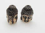 1 Bead - Medium Carved Buddha focal pendant bead - BD305A