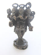 Unique Trimukh 3 head Ganesha Pendant from Nepal - PM164H