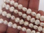 Full strand-Natural freshwater cultured cultured pearl s Full strand12 inches - PL014