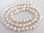 Full strand-Natural freshwater cultured cultured pearl s Full strand12 inches - PL014