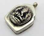 Four armed Ganesha Ghau prayer box pendant - PM178B