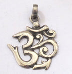 Meditation yoga Sanskrit Om pendant from Nepal - CP031C
