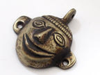 Tribal naga headhunter Brass pendant from Nepal - PM189