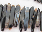 3 pieces-Natural agate sticks - GM268