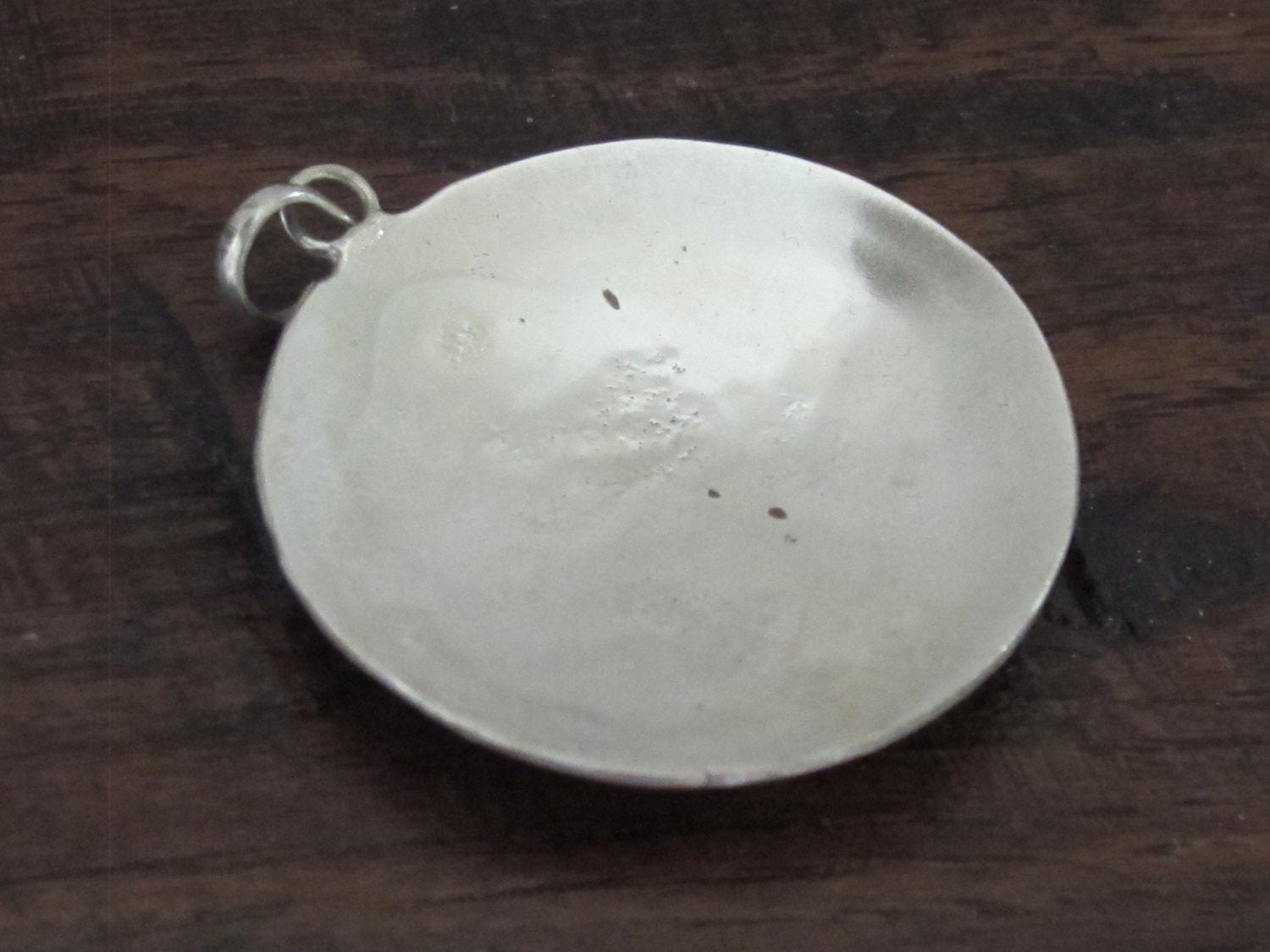 Tibetan silver Dragon pendant with blue and green inlay - PM213G