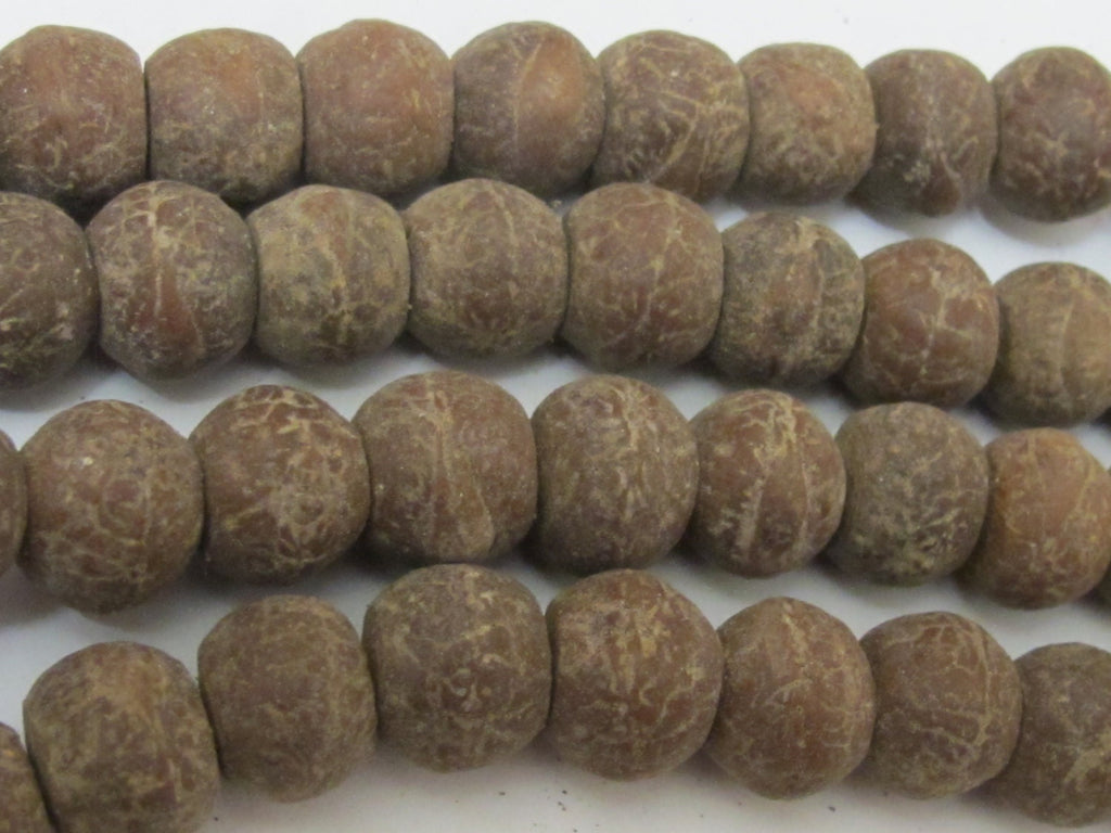 10 Beads - Tibetan natural old Bodhi seed beads 13 - 14 mm wide - NB015T