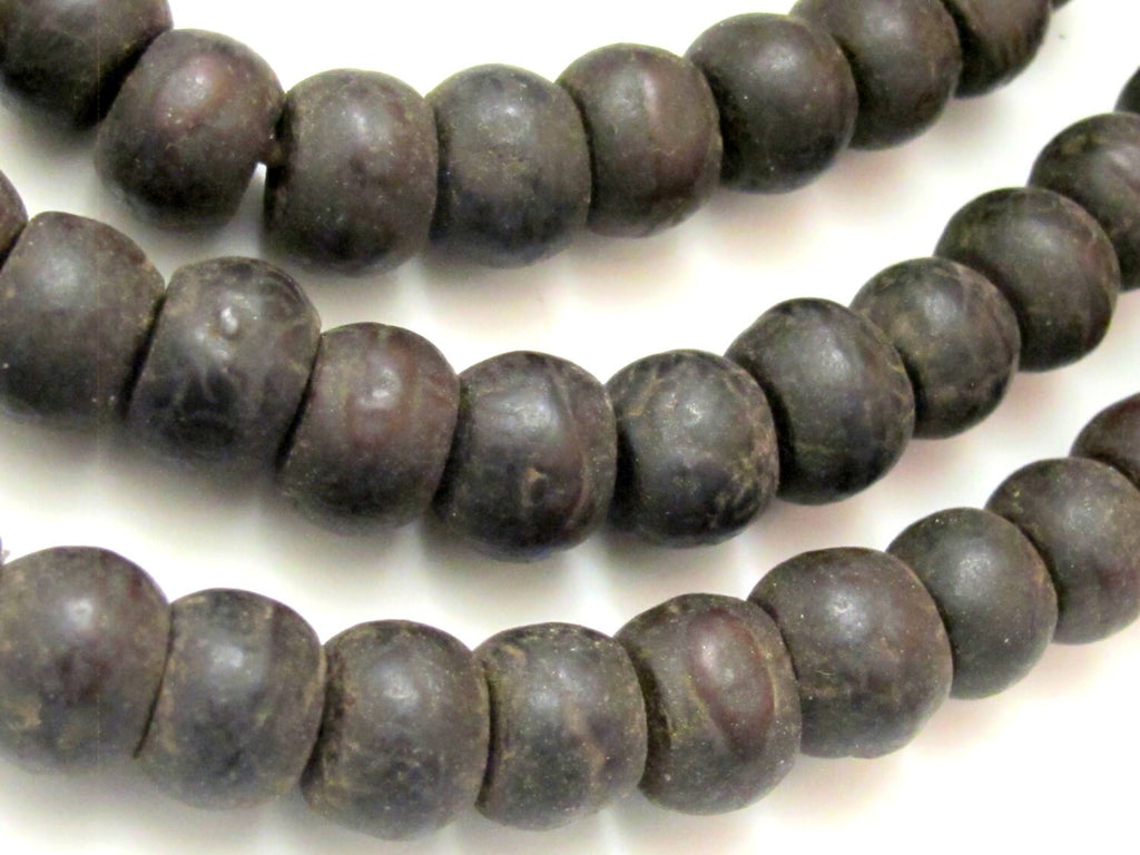 10 BEADS - Old natural Bodhi seed beads 12 - 14mm - NB118