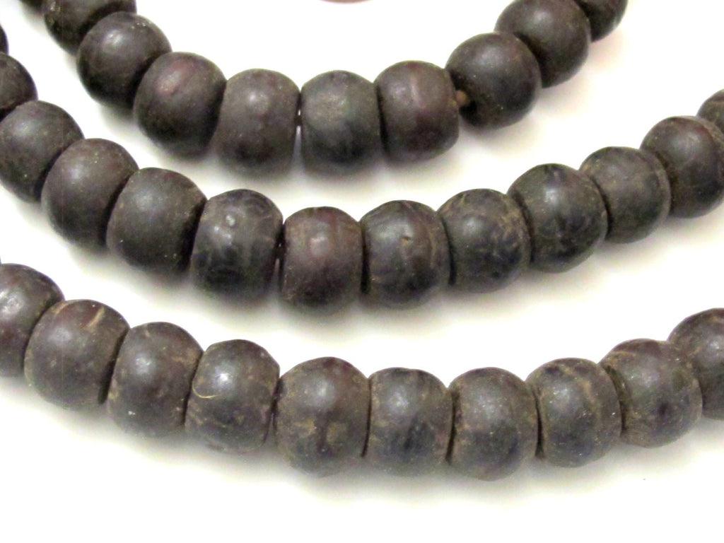 10 BEADS - Old natural Bodhi seed beads 12 - 14mm - NB118