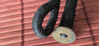 Vintage Nepal Ethnic Glass Bead Necklace with 1957 Coin Clasp c – Tribal Boho Jewelry STR005C
