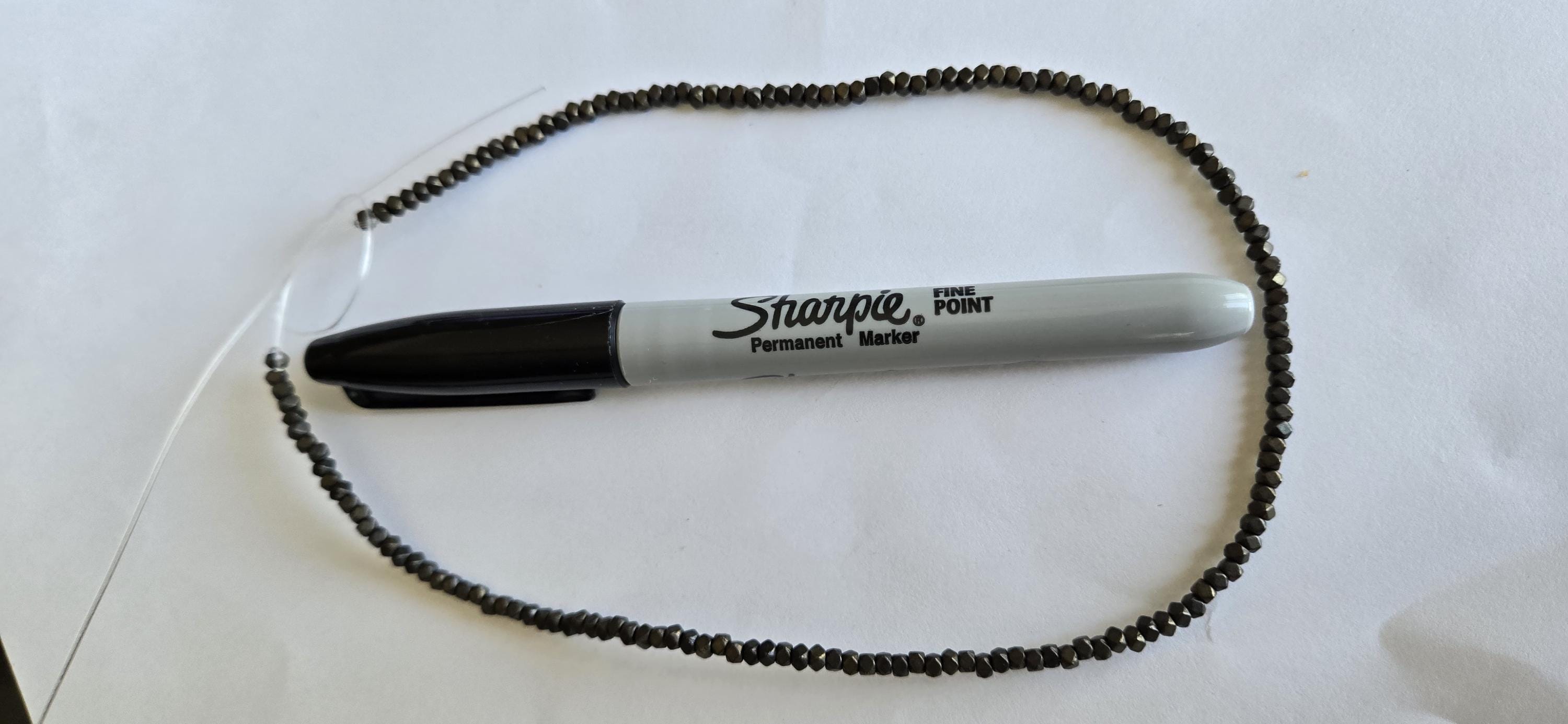 SALE - 1 Full Strand - Small size 3 mm brass tone plated cube metal beads - BD418