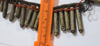 Vintage old ethnic nepal tribal brass bullet pendants necklace one of a kind - Selling As Is - STR003A