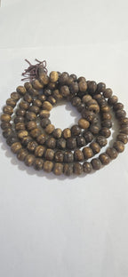 108 Beads - 12 mm Tibetan 108 old recycled bone mala beads meditation prayer beads supply old cattle bone beads Nepal - ML074B