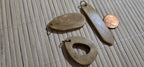 Set of 3 Tibetan buddhist carved cattle bone prayer mantra Om Mani Padme Hum buddha face Pendants spiritual amulet charms PB051D