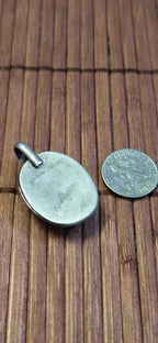 Tibetan Quartz gemstone Pendant | Himalayan Nepal Gemstone Amulet | PM439E