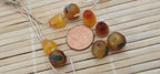 2 Guru Beads - 11-12 mm Tibetan resin 3 hole prayer mala Guru bead with column bead from Nepal -GB069G