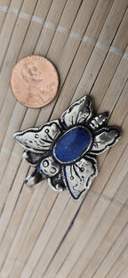 Tibetan silver color plated Butterfly Pendant antiqued finish| in Nepal | Nature-Inspired Jewelry | Gift Butterfly lovers PM003C