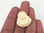 5 pieces - Light weight Happy Buddha charm pendant resin beads - BD639A