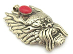 Large Tibetan mahakala protector pendant - PM313D