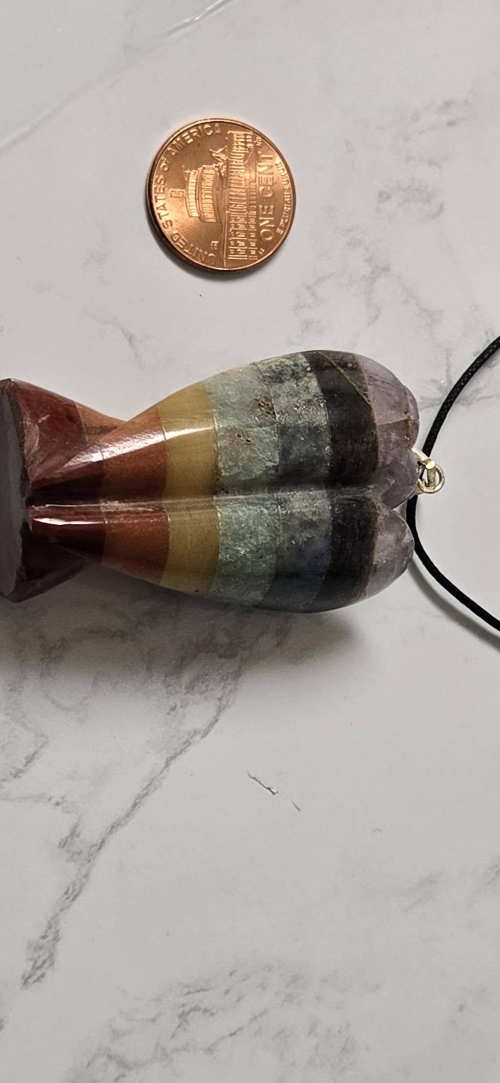 1 pendant - Seven Chakra Angel Pendant | Gemstone Angel Charm | Amethyst Lapis Aventurine gemstone angel | Spiritual Jewelry PM224B